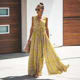 Floral Print Maxi