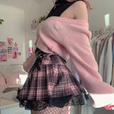 Goth Pleated Mini