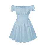 Summer Plain Fashion Wear Elegant French