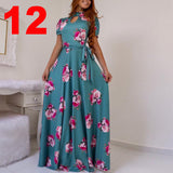 Fashion Digital Short Sleeve Printing Large Swing