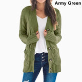 Sleeve Casual Pockets Solid