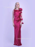 Fongt Women's Dress Dress Fishtail Dress Flower Dress