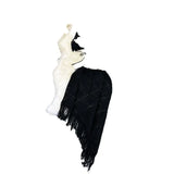 Fongt Ins Vacation Style Suit Female Design Sense Bikini Hanging Neck Vest Versatile Tassel Skirt Knit Two Sets-Outfit