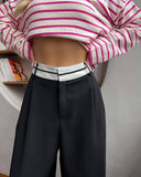 Color Fashion Slimming Casual Niche