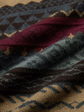 Oversize Jacquard Knit Jumper