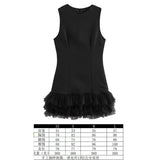 Fongt Party Dress Women's Cascadal Short Dress 2025 Dress-Up Long Sleeves Of The Pool