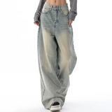 Vintage 90s Baggy Boyfriend Jeans-Outfit