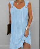 Fongt New Sleeveless Vest Elastic Solid Color Water Corrugated Jacquard