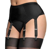 Fongt Garters Women High Waist Mesh Suspender Sexy Garter Belt Lady Elastic Femme Night Club Plus Size 3XL 102-1-Outfit