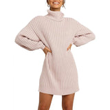 Fongt And Winter New Women's Turtleneck Medium Long Sweater Sweater