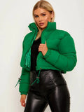 2023 Women's New Women's Warm Bubble Coat Bread Clothing Down Cotton Jacket-Outfit
