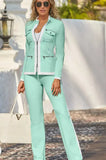 Fongt New Long-Sleeved Casual Color Set Women's Clothing