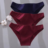 Sexy Low Waist Cotton Panties Female Underpants Solid Breathable Comfortable Women Underwear Ladies Pantys