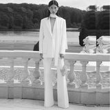 Fongt New Star Fashion Scarf Hot Loose Suit Suit Trousers Set Two Sets