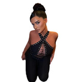 Fongt Autumn 2024 New Women's Clothing Temperament Repair Chicken Eye Strapped Sexy
