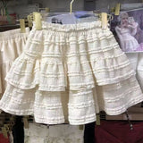 Fongt White Sling With Breast Vest Body Bm Half-Dress Short Skirt Two Sets With Short Top Summer
