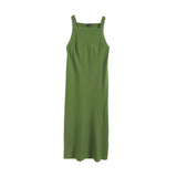New Spring Holiday Style Forked Suspender Dress 06695100527-Outfit