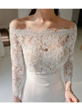 Fongt Stitching Lace Sexy Dress 2025 New Korean Style Temperament Medium-Long Bag-Buffet Dress
