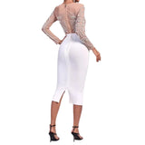 New Atmospheric Sexy Women's Suit Soaked Beads With Evening Dress Tie Small Dress
