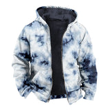 Fongt Solid Color 3D Print Digital Print With Hoodie Cotton Suit-Outfit