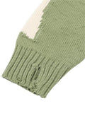 oversized skeleton knit