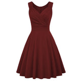 Vintage Hepburn Style Cocktail Light Dress Wish Hot Selling Plus Size Dress-Outfit