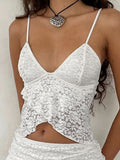 with lace slit