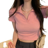 Fongt Polo Short-Sleeved T-Shirt Is In The Summer Of