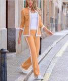 Fongt New Long-Sleeved Casual Color Set Women's Clothing