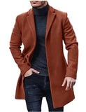 Fongt Men's Coat 2025 New Wish Hair This Coat Station Wind Coat Multi-Color Multi-Code