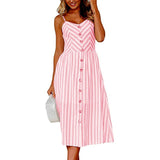 Floral Vintage Casual Sundress