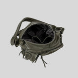 Vintage Motorcycle Pu Leather Crossbody Bag-Outfit