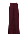 Fongt Famous Yuan Two Sets Of 2025 Autumn New Diamond V-Neck Splicing Mesh Suit High-Waisted Trousers Suit Female
