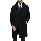Fongt European Version Of The New Hair, The Man's Coat, The Long Coat Ebay Bursts Of Large Code Single Buckle