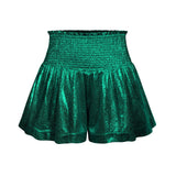 Cheerleading High Waist Stretch Flash