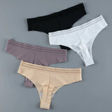 Sexy Thongs Panties Women G-String Female Underpants Seamless Comfortable Intimate Underwear Female Low-Rise Thong