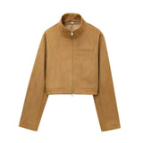 Fongt Women's 2025 New Fashioned Tuff-Pocket Pocket Dressed Jacket T-Bloat