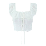 Fongt Women's Clothing INS Net Red Explosion Early Spring New Hot Girl Pure Lust Wind Lead Fish Bone Corset