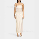 Fongt A Half Skirt Suit In The Early Autumn Of 2025 New Simple Commuter One-Style Dress