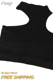 Women Tanks Tops with Asymmetrical Oblique Shoulder, High Collar Solid Color Skinny Fit Summer
