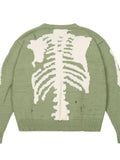 oversized skeleton knit
