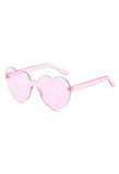 Heart Frame Sunglasses-Outfit