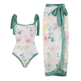 Fongt One-Piece Bikini Suit Women's Bikini Three-Piece