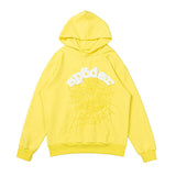 Fongt 2025 Spoder Spider Web Print Hooded Hooded Hooded Hooded Casual Loose New