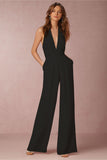 Fongt Spring Casual Jumpsuit Ebay Sexy Sleeveless Hanging Neck