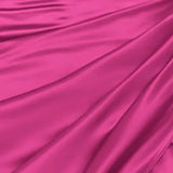Midi Satin Dress Split Adjustable Strap Ruched Cowl Neck Asymmetrical Zipper Party Dress Elegant Sexy Woman Dresses