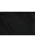 Style Woman Off Shoulder Ruffle Suits Jackets 2023 Autumn Long-Sleeved Fashionable Jacket Oversize Loose Outerwear
