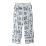 New Embroidery Fashion Baggy Trousers Wide-Legged Pants 2731240-Outfit