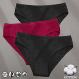 Panties Jacquard Design Pattern Women Panties Underwear Sexy Female Lingerie Briefs Solid Color Intimate Pantys for