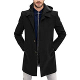 Fongt Version 2025 New Haired Man Coat Fake Two Coat Ebay Burst Hoodie